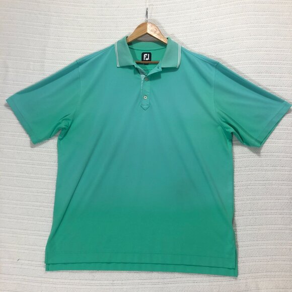 FootJoy Men's Size XL Green Golf Polo‎ - Picture 2 of 7